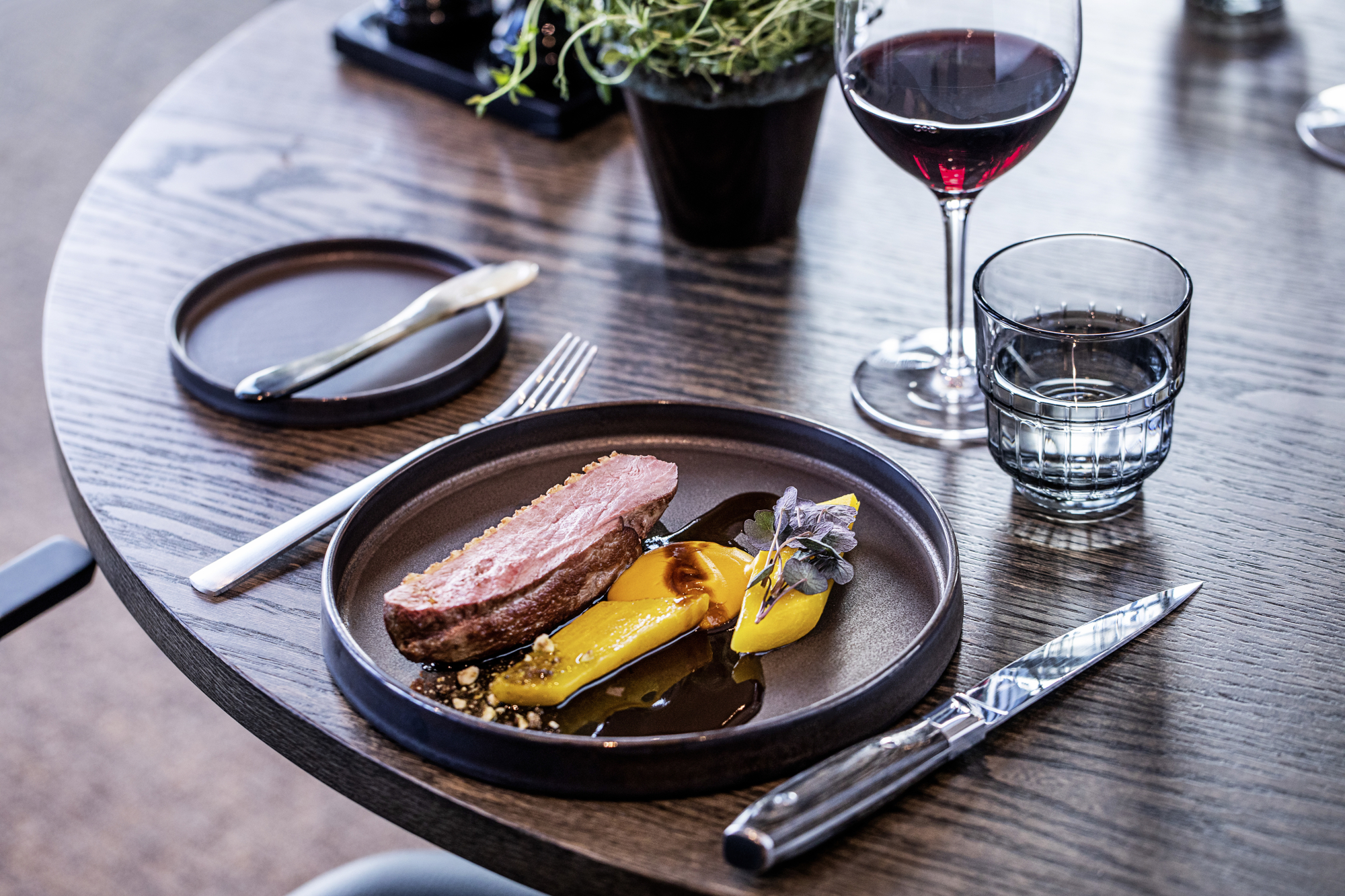 Servering fra Comwell Portside